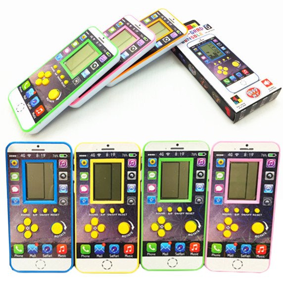 Elektroninė Mini Tetris žaidimo kišeninė versija