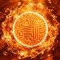 WOOPIE Oranžinis kamuolys 3D labirinto arkadinis žaidimas Labyrinth Puzzle