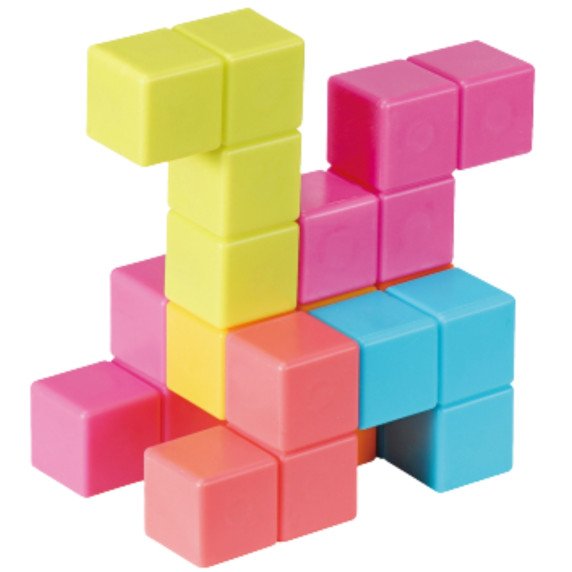 WOOPIE Magnetinis Tetris Kubo galvosūkis.