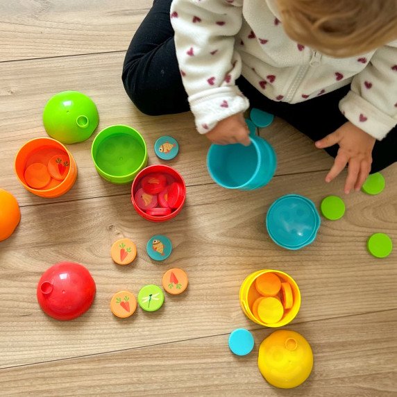 WOOPIE Edukacinė loginė žaidimo spalvų rūšiavimo klasifikacija.
