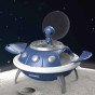 WOOPIE 3-in-1 Darbinis kuprinės kuprinės UFO projektorius 52 vnt.