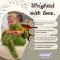WOOPIE Dinozauras Anti-Streso Jutiklinis Svorio Užkimštas Žaislas Sunkus Meškiukas Pliušinis Žaislas 65cm 1500g