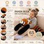 WOOPIE Svorio užtampytas žaislas Raudonasis panda Anti-streso Jutiminis sunkus meška 65cm 2500g