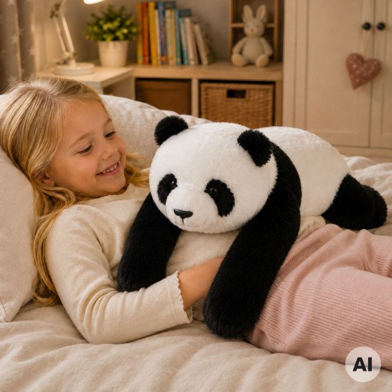 WOOPIE Panda Meškiuko svarsyti jutiklinis 2.5kg