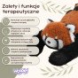 WOOPIE Raudonasis Panda Svorio Jutiklinis Tedis 1.5kg
