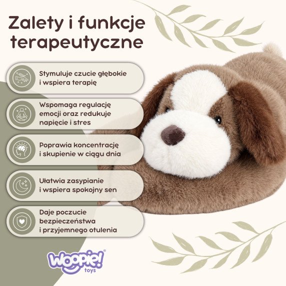 WOOPIE Sunkvežimis Su Svorį Turinčiu Šuniuku Žaislų Kūnas 1.5kg