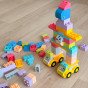 WOOPIE Minkštos statybinės dėžutės Pasteliniai gyvūnai 86 vnt.