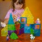 WOOPIE Magnetiniai statybiniai blokai 3D edukacinis rinkinys Pasakų pilis 55 vnt.