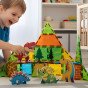 WOOPIE Magnetiniai statybiniai blokai 7,5 cm Dino 30 vnt.