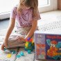 WOOPIE Skaidrūs magnetiniai statybiniai blokai, 43 vnt.