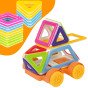WOOPIE Magnetiniai Blokai Transporto Priemonėms Mini STEAM Pastatai 22 vnt.