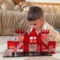 WOOPIE Magnetiniai Blokai 3D Gaisrininkų Rinkinys 48 vnt.