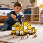 WOOPIE Magnetinės Statybinės Dėžės 7.5 cm Statybos Aikštelė STEAM 47 vnt.