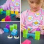 WOOPIE Magnetiniai Blokai 21 vnt. M Blokas Kūrybiškas Švietimas Dovana 3D