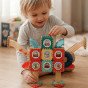 WOOPIE Magnetiniai statybiniai blokai 3D edukacinis rinkinys kamuolių trajektorijai 128 vnt.