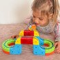 WOOPIE Magiška Kubo Traukinio Konstrukcijos Blokai Anti-Gravitacinė Magnetinė Kelio 18 vnt.