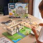 WOOPIE DIY statybos rinkinys, kuris leidžia pastatyti sapnų namą iš plytelių, 603 vnt.