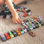 WOOPIE Lenktynių automobilio rinkinys automobiliai dėžėje 50 vnt