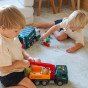 WOOPIE Atliekų sunkvežimis su kranu Atliekų rūšiavimas - 1:10 mastelis