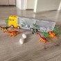 WOOPIE Transporto priemonė su sunkvežimiu 2 1 Dinozaurų rinkinys + modelis.