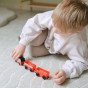 WOOPIE Elektrinis Lokomotyvas Traukinys Magnetas Automobiliai