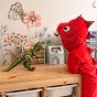 WOOPIE Nuotoliniu būdu valdomas dinozauras RC robotas T-Rex