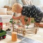 WOOPIE žemės ūkio mašinų rinkinys Traktoriaus ūkis Mini ūkio gyvenvietė Fermeriai Mastelis: 1:24