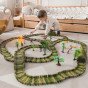 WOOPIE XXL Dinozaurų automobilių trasa 240 vnt.
