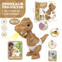 WOOPIE Dinozaurų piešimo projektoriaus rinkinys + markers