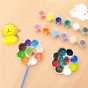 WOOPIE DIY tapybos rankų darbo rinkinys - Pagaminkite gipso liejinius ir nudažykite - Gyvūnų rinkinys