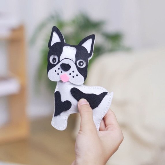 Woopie DIY raktų pakabukų siuvimo rinkinys vaikams