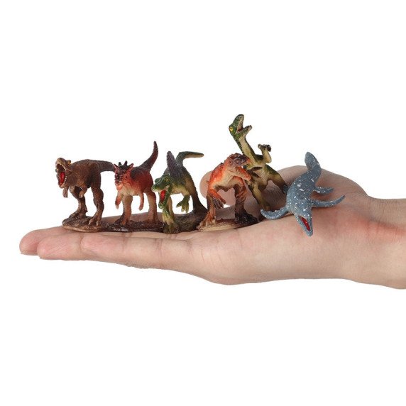 WOOPIE Dinozaurų figūrėlių rinkinys 18 vnt. - versija 1