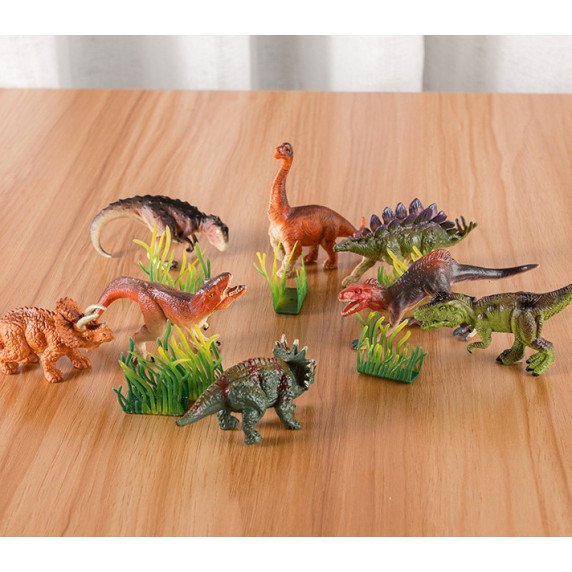 WOOPIE Dinozaurų figūrų rinkinys 18 vnt. - versija 2