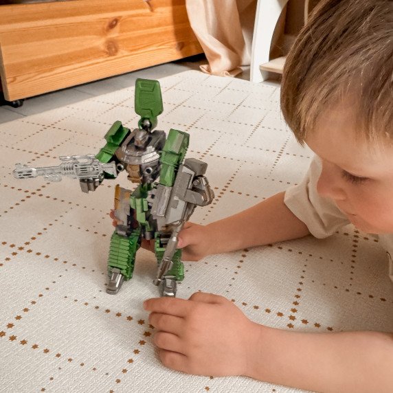 WOOPIE Transformuojantis Robotas SILVER BLADE 2in1 Tankas
