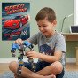 WOOPIE Transformuojamas robotas 2-in-1 kovinis transporto priemonė