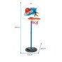 WOOPIE Klasikinis krepšinio rinkinys 117 cm + Kamuolys