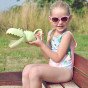 WOOPIE GREEN krokodilų smėlio ir vandens kiauras Žalias BIODEGRADUOJAMAS ORGANINIS MEDŽIAGAS