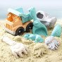 WOOPIE Smėlio žaidimo rinkinys su automobiliu, 7 dalys, Biodegradable, Ekologiškas medžiaga