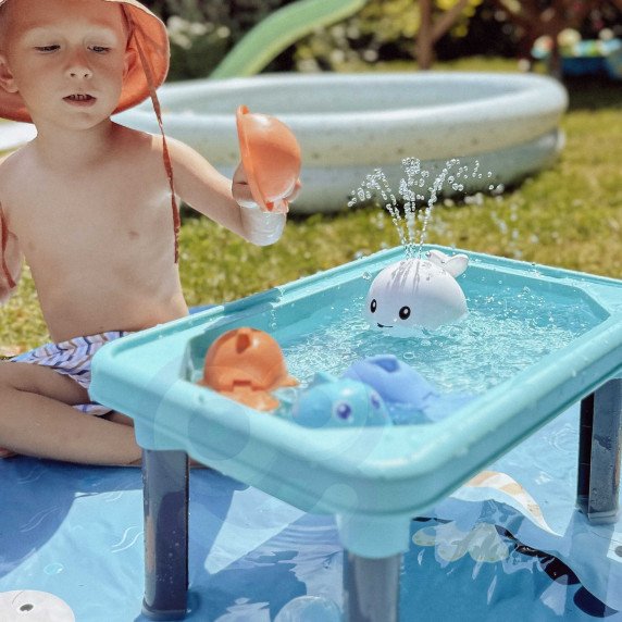 WOOPIE vandens lenta 3in1 smėlio dėžė zaidimas žvejyba 6 vnt.