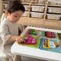WOOPIE GREEN Mediniai puzzle transporto priemonės Montessori FSC