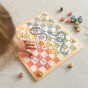 WOOPIE GREEN Logikos stalo žaidimai 2 viename Ludo + Žmės ir Laiptai