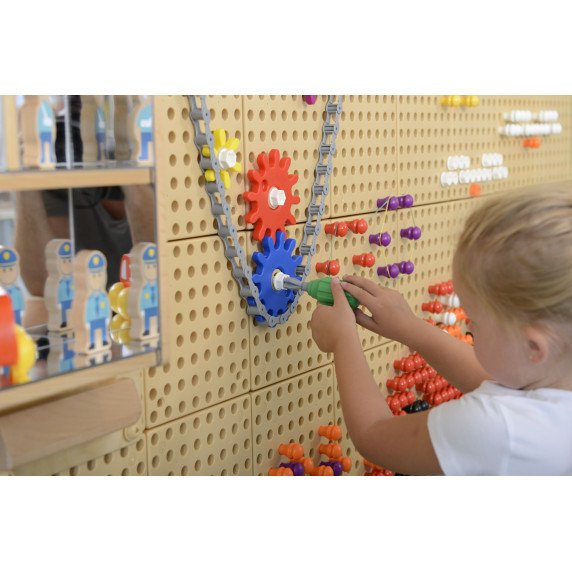 MASTERKIDZ 8 dalų skrūvmaigtukų įrankių rinkinys STEM mokslui ir kūrybiškumui.