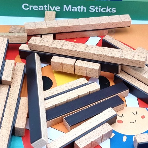 TOOKY TOY Mįslės Loginio Žaidimo Mįslės Magnetinės Kokybinės Plokštelės Vaikams 49 vnt.