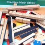 TOOKY TOY Mįslės Loginio Žaidimo Mįslės Magnetinės Kokybinės Plokštelės Vaikams 49 vnt.