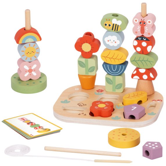 TOOKY TOY Mokomasis dėžutės rinkinys 5-in-1 Magiškas sodas Montessori