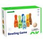TOOKY TOY Mediniai boulingo kamuoliukai vaikams 6 vnt. + Kamuoliukas