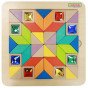 MASTERKIDZ Mokymosi rusys Montessori spalvų ir formų mokymosi mozaikos galvosūkis