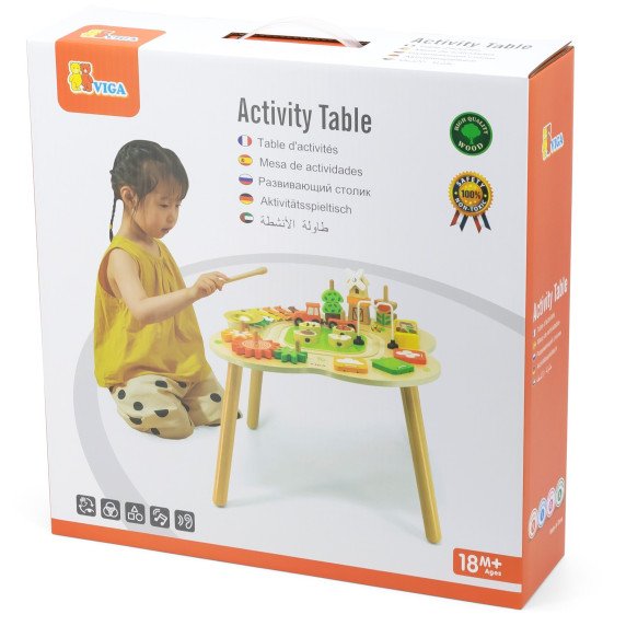 VIGA PolarB Edukacinis stalo veiklų piramidės simboliai Montessori jutimo produktyvūs.