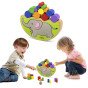 VIGA medinis balansuojantis elefantas Montessori galvosūkis