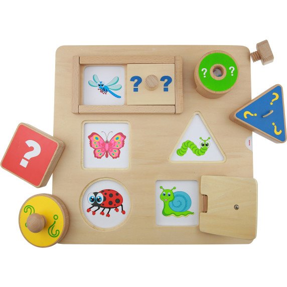 MASTERKIDZ Edukacinė lenta Atminties mokymosi Montessori